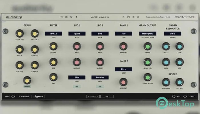 Скачать Audiority GrainSpace v2.4.2 полная версия активирована бесплатно