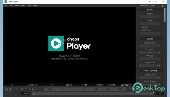 Chaos Player  2.10.01 完全アクティベート版を無料でダウンロード