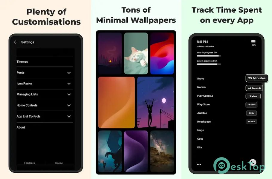 Minimalist Launcher: Detox Now