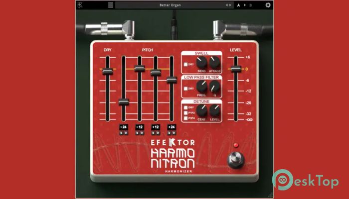 Kuassa Efektor Harmonitron Harmonizer v1.0.1 完全アクティベート版を無料でダウンロード