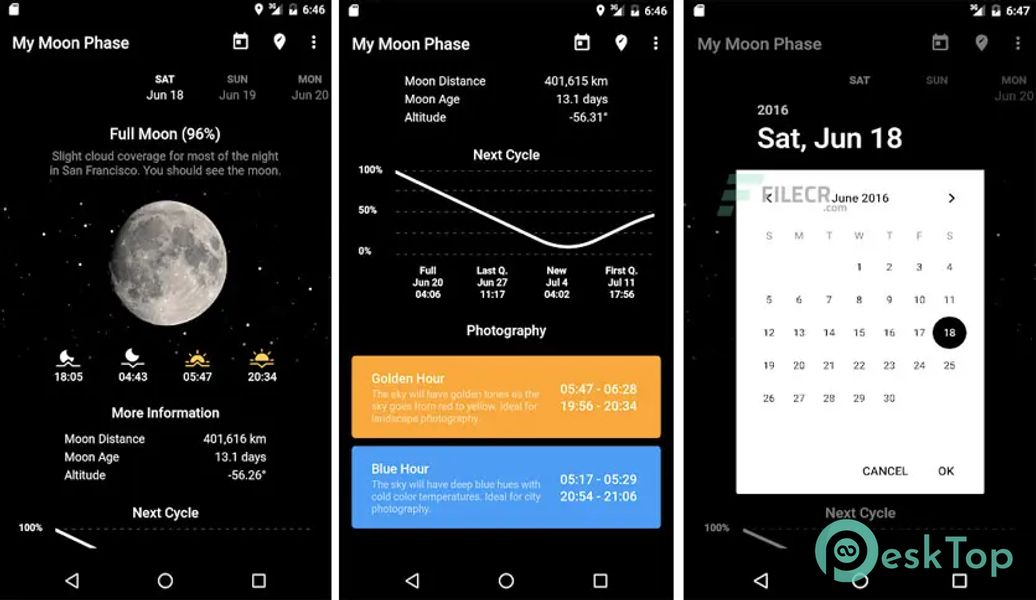 My Moon Phase Pro 5.4.1 APK MOD Полная бесплатная загрузка