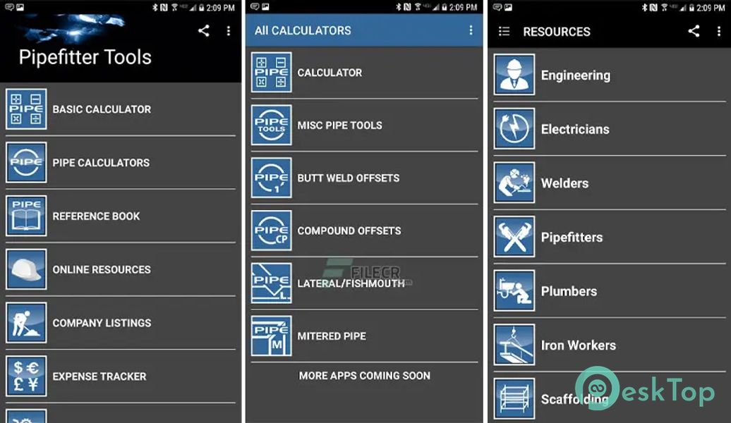 Pipefitter Tools 2.7.7 APK MOD मुफ्त पूर्ण डाउनलोड