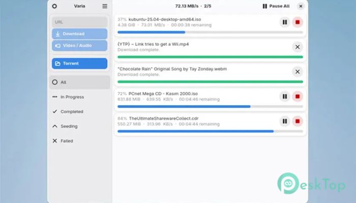 Varia Download Manager 2026.1.5-3 Tam Sürüm Aktif Edilmiş Ücretsiz İndir