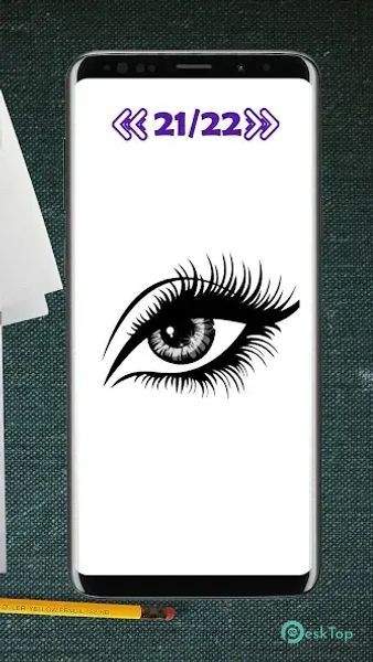 Learn How To Draw Eyes 1.5 APK MOD フル無料ダウンロード