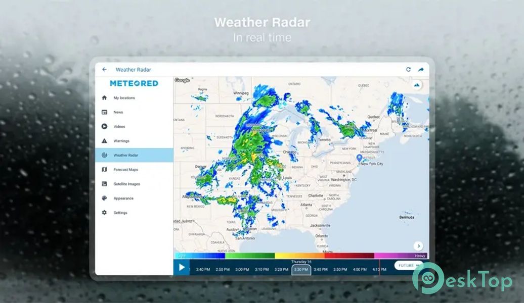 Weather - Meteored Pro News 8.4.4 APK MOD Полная бесплатная загрузка