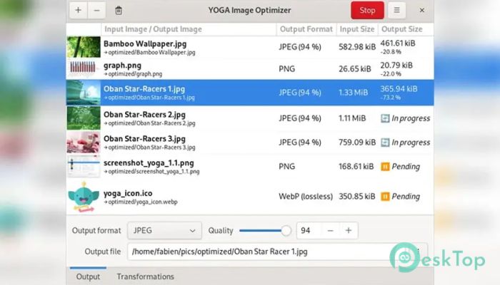 Descargar YOGA Image Optimizer 1.2.4 Completo Activado Gratis