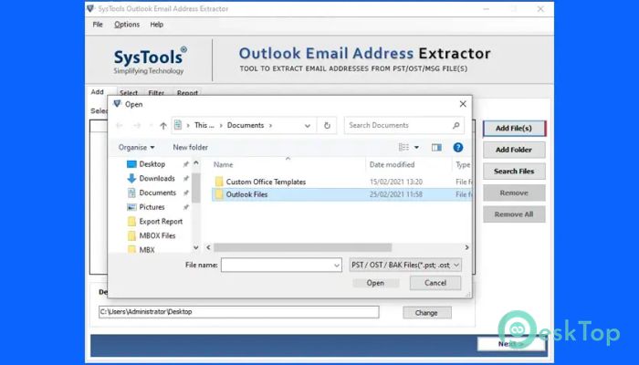 Download SysTools Outlook Email Address Extractor 5.0 Free Full Activated