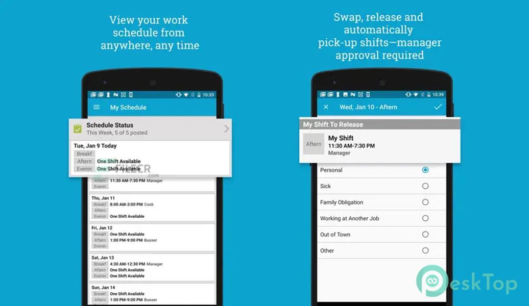 HotSchedules v4.196.0-1504 APK MOD Полная бесплатная загрузка