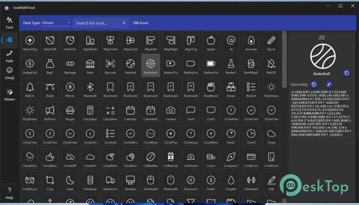 Скачать IceSky IconPathTool 1.0.0 полная версия активирована бесплатно