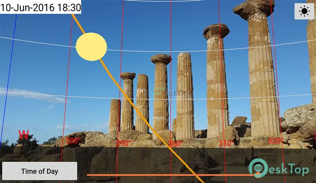 Sun Locator Pro v4.5 build 102 APK MOD Tam Ücretsiz İndir