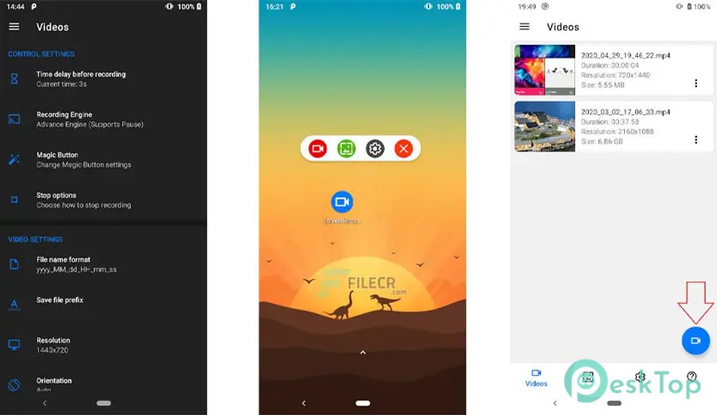 Screen Recorder1 v1.2.6.7 APK MOD Unlocked (Full) Free Download