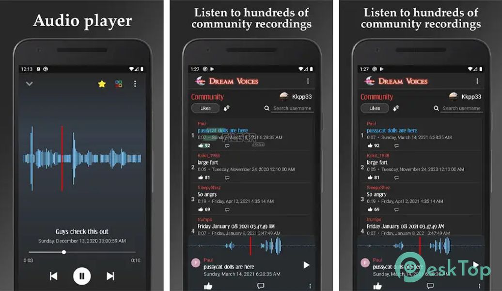 Dream Voices - Sleep recorder 7.3.1 APK MOD Descarga gratuita completa