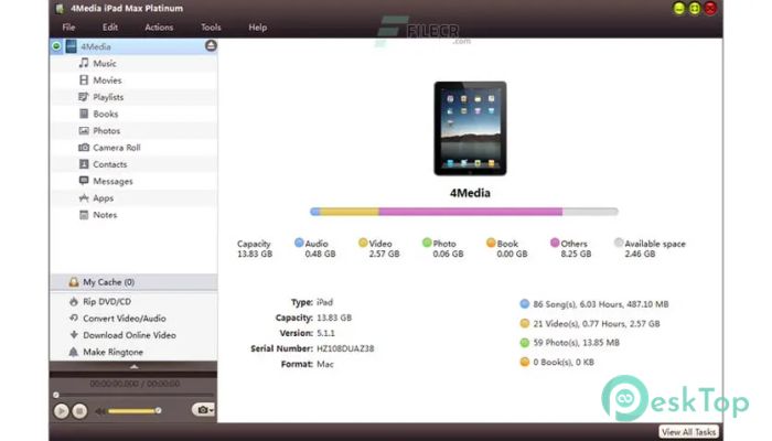  تحميل برنامج 4Media iPad Max Platinum 5.7.40 برابط مباشر