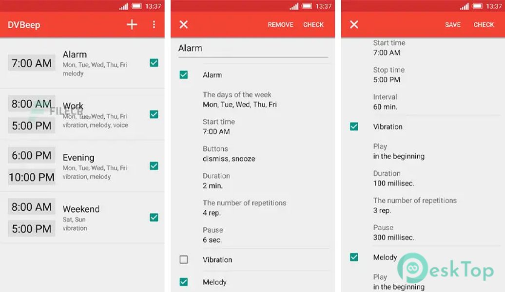 Télécharger Speaking clock DVBeep Pro v7.4.7 APK MOD Gratuitement et Complet