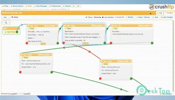 تحميل برنامج CrushFTP 11.3.5.33 برابط مباشر