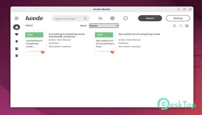 Скачать Koodo Reader 1.6.6 полная версия активирована бесплатно