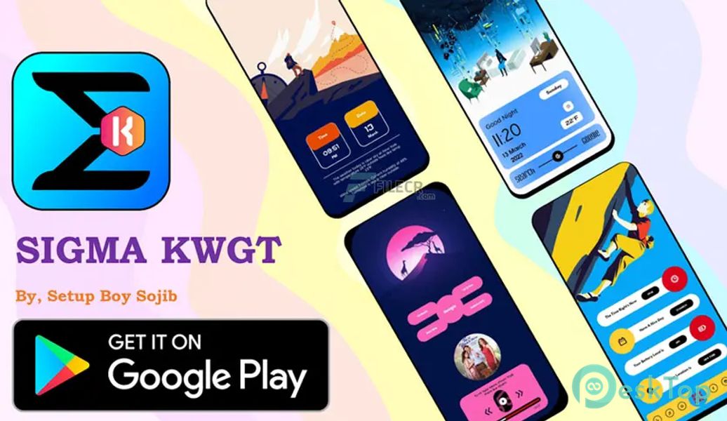 Sigma KWGT v6.0.1 APK MOD Unlocked (Full) Free Download
