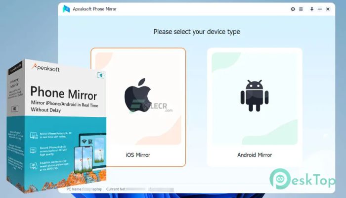 تحميل برنامج Apeaksoft Phone Mirror 1.0.10 برابط مباشر
