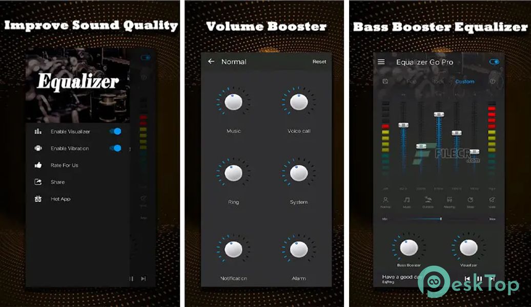 Equalizer Bass Booster Pro 1.9.6 APK MOD Полная бесплатная загрузка