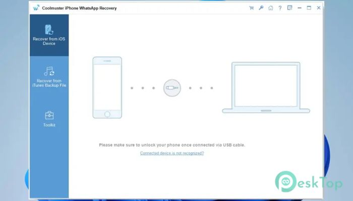 Coolmuster iPhone WhatsApp Recovery  1.1.10 完全アクティベート版を無料でダウンロード