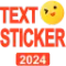 TextSticker 2024 WAStickerApps