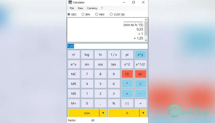 تحميل برنامج Alternate Calculator 1.0 برابط مباشر