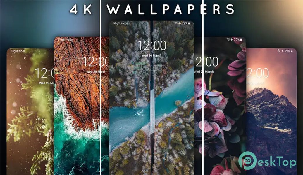 4K Wallpapers - Auto Changer 5.1.1 APK MOD Tam Ücretsiz İndir