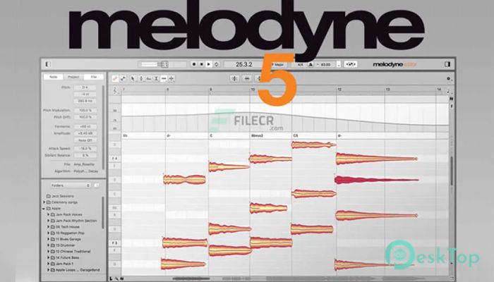 Télécharger Celemony Melodyne 5 Studio  v5.3.0.011 Gratuit pour Mac