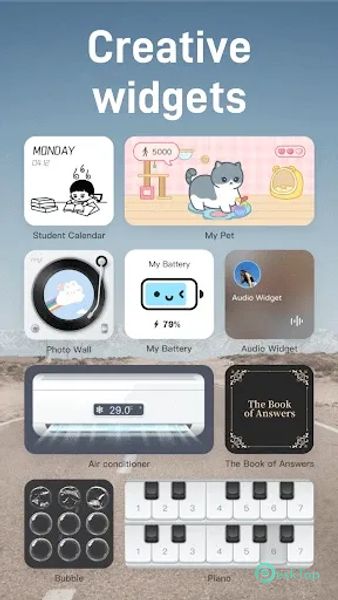 iScreen - Widgets & Themes 3.0.0 APK MOD تحميل مجاني كامل