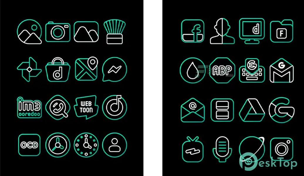 Nambula Tosca – Lines Icon Pack
