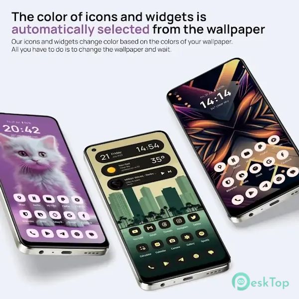 Lena Adaptive: Icon Pack 2.0.1 APK MOD Полная бесплатная загрузка