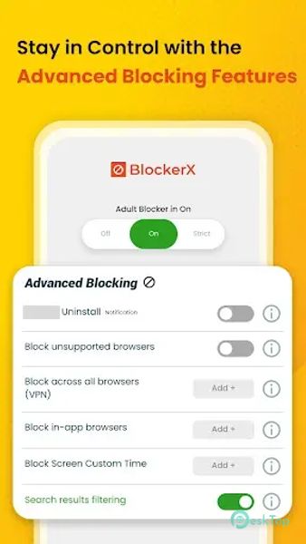 BlockerX: Porn Blocker/ NotFap 4.9.78 APK MOD Unlocked (Full) Free Download