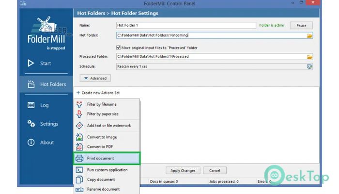 Download FolderMill 4.9 Free Full Activated