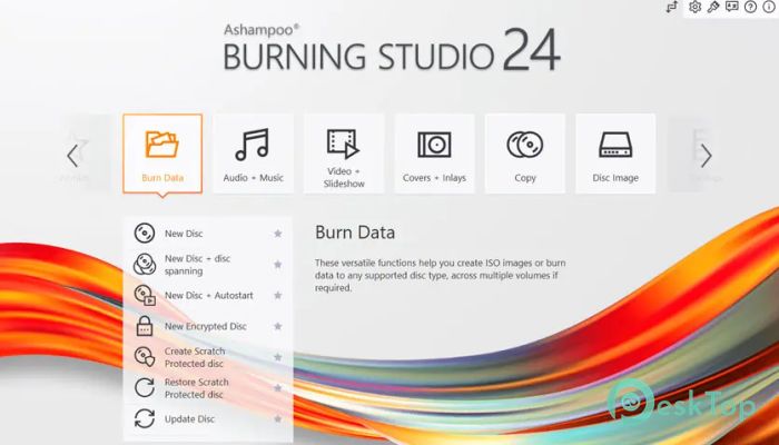 تحميل برنامج Ashampoo Burning Studio Professional 24.0.3 برابط مباشر