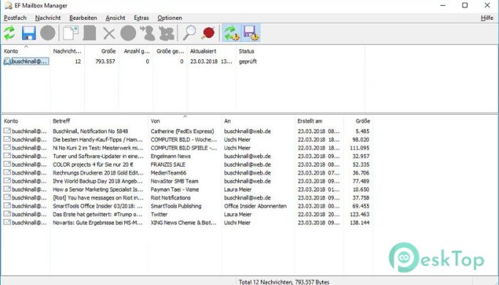  تحميل برنامج EFSoftware EF Mailbox Manager 23.08 برابط مباشر