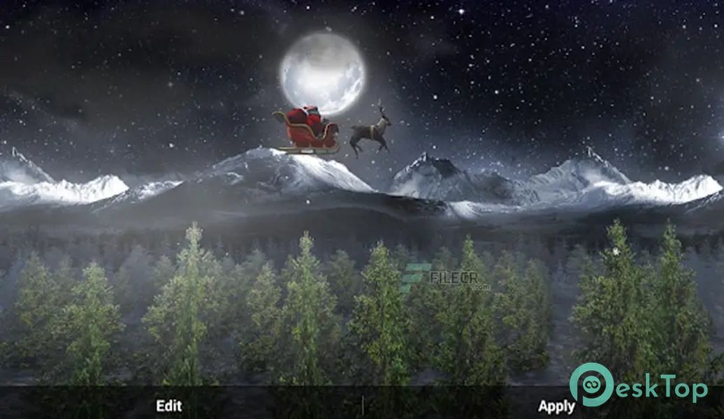 Santa 3D Live Wallpaper Premium