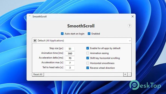 تحميل برنامج SmoothScroll 1.2.4 برابط مباشر