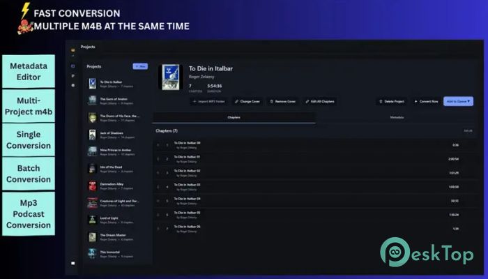 ChapterForge 1.0.23.1 完全アクティベート版を無料でダウンロード