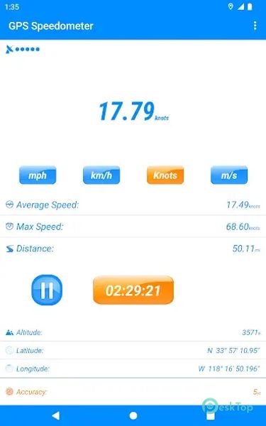GPS Speedometer - Offline 3.7.6 APK MOD Tam Ücretsiz İndir