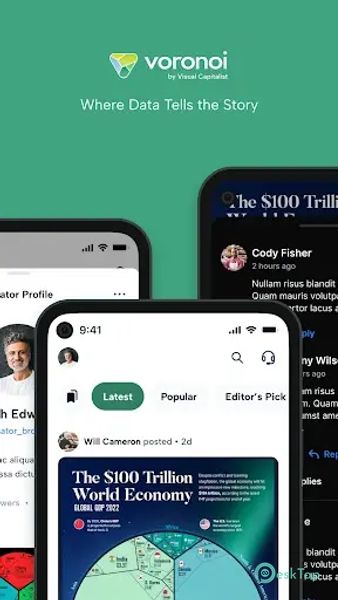 Voronoi by Visual Capitalist 1.0.0 APK MOD Tam Ücretsiz İndir