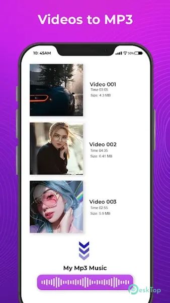Video to MP3 Converter & Trim 3.0.0 APK MOD Unlocked (Full) Free Download