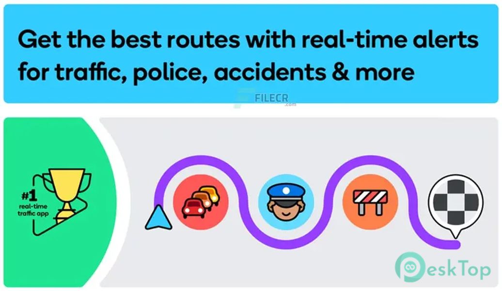 Waze Navigation & Live Traffic 6.3.5.0 APK MOD Полная бесплатная загрузка