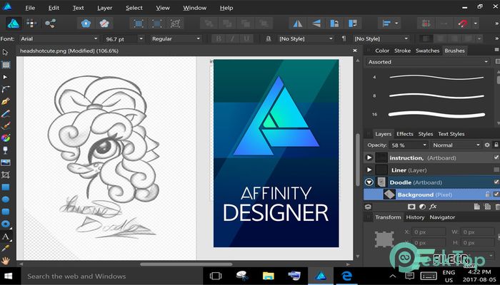 download the new for windows Serif Affinity Designer 2.1.1.1847