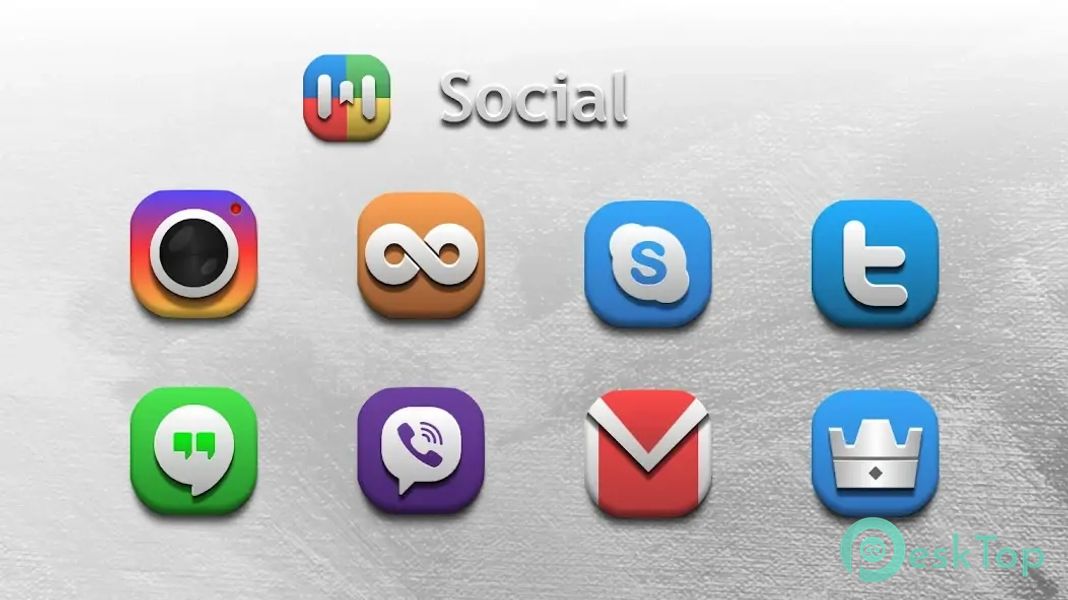 Télécharger Merlen Icon Pack 8.1.6 APK MOD Gratuitement et Complet