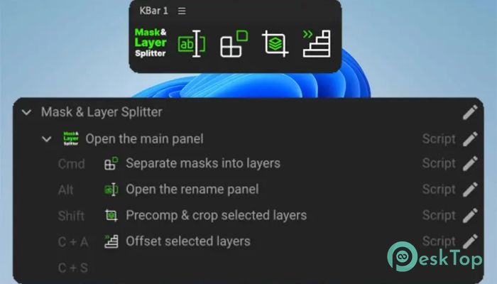 Download Aescripts - Mask - Layer Splitter  1.1.0 Free Full Activated
