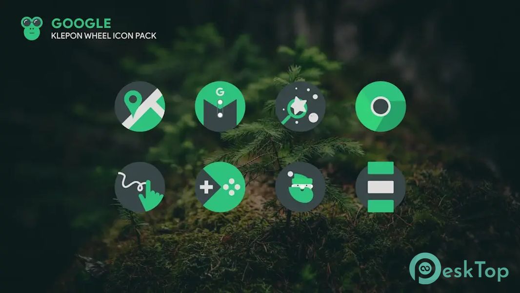Télécharger Klepon Wheel: Dark Icon Pack 15.9 APK MOD Gratuitement et Complet