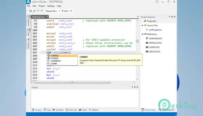 تحميل برنامج ASM Visual 1.1.8 برابط مباشر