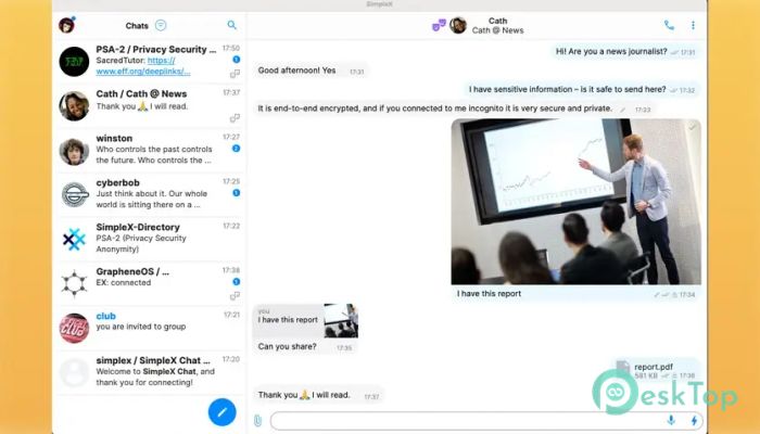 Télécharger SimpleX Chat 5.7.1 Gratuitement Activé Complètement