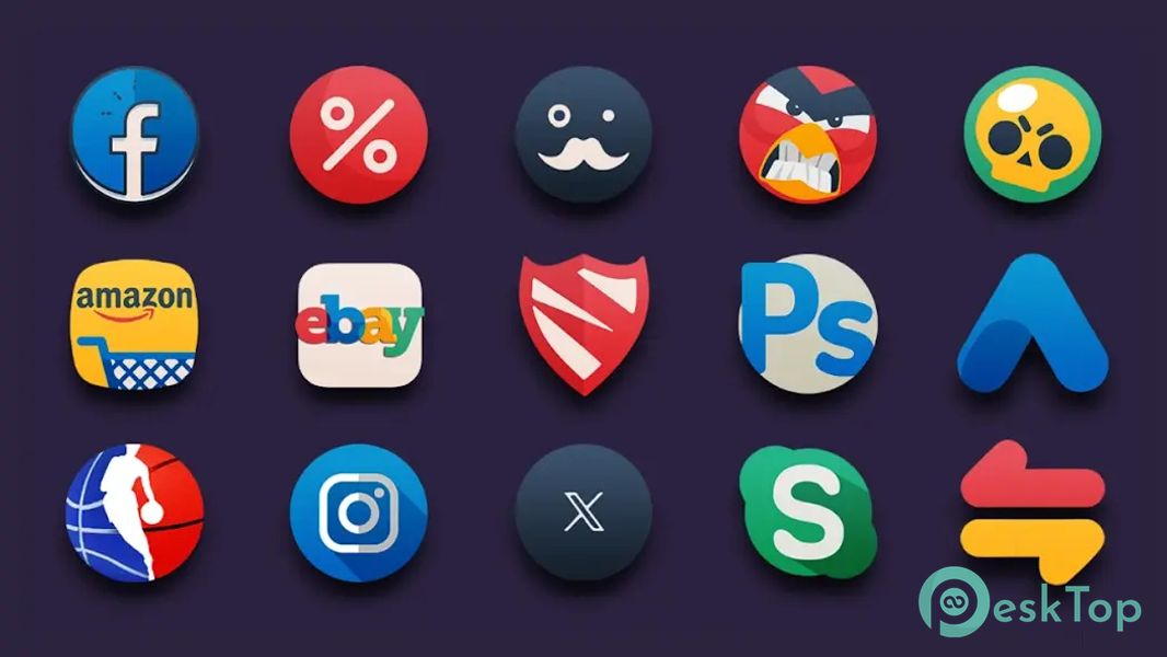 Ergon - Icon Pack 3.6 APK MOD Tam Ücretsiz İndir