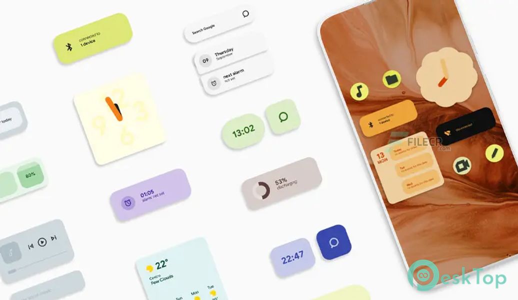 MaterialWho for KWGT 2.0.0 APK MOD Unlocked (Full) Free Download